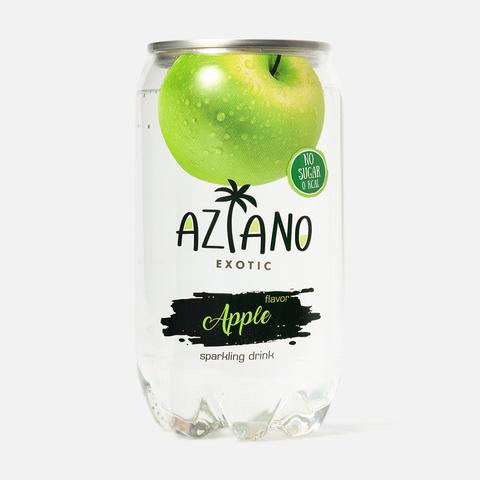Изображение товара Напиток Aziano, без сахара, яблоко, с газом, 0,35 л