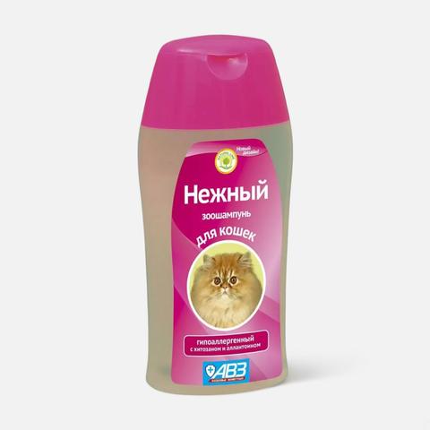 Изображение товара Шампунь АВЗ Нежный для кошек, гипоаллергенный, 180 мл