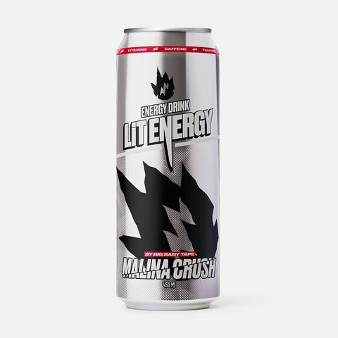 Изображение товара Энергетик Lit Energy Malina Crush со вкусом малины 0,45 л бодрящий напиток