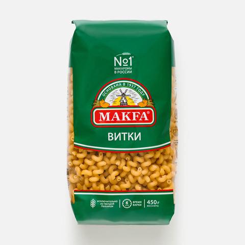 Изображение товара Макароны Makfa, витки, 450 г