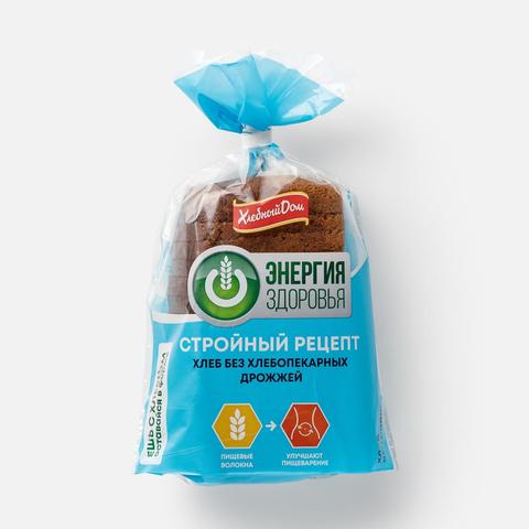 Изображение товара Хлеб Хлебный дом, Энергия здоровья, стройный рецепт, без дрожжей, нарезка, 350 г