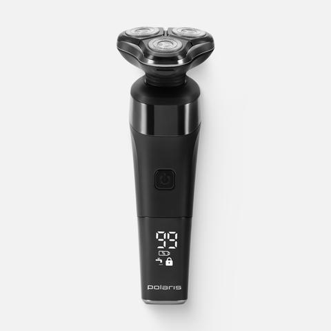Изображение товара Электробритва Polaris PMR 0308RC wet&dry PRO 5 blades+, черня, 1 шт.