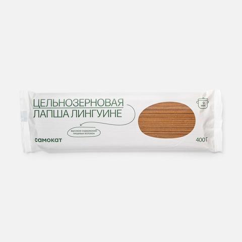 Изображение товара Лапша Самокат лингуине из цельнозерновой муки 400 г здоровое питание
