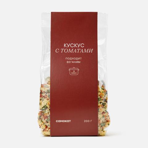 Изображение товара Кускус Самокат с томатами быстрый рецепт 200 г готовая смесь для быстрого приготовления