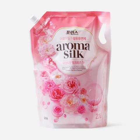 Изображение товара Кондиционер для белья Lion Porinse Aroma Silk Pinkrose, 2,1 л