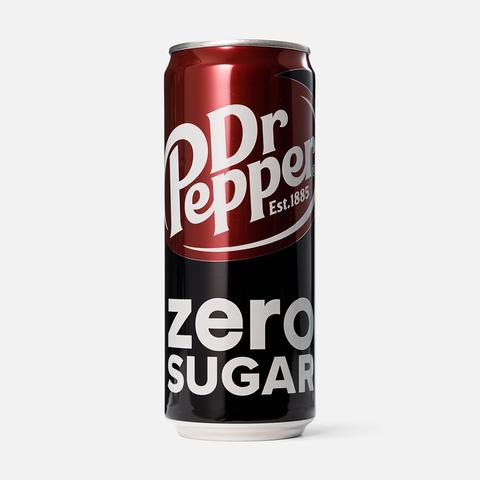 Изображение товара Dr. Pepper Zero газированный напиток 0,33 л Польша без сахара