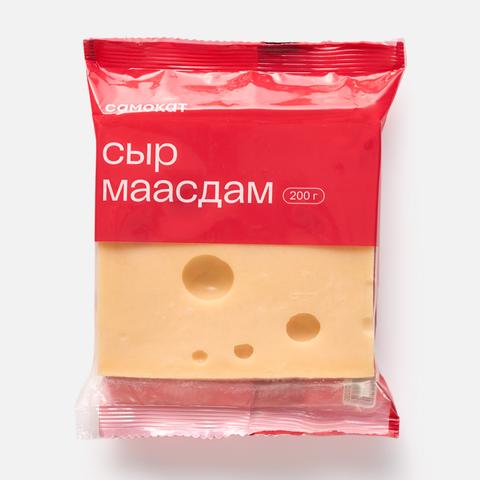 Изображение товара Маасдам полутвёрдый сыр 200 г с ореховым вкусом