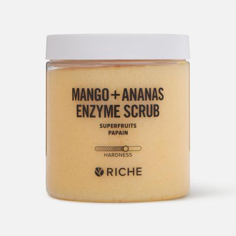 Изображение товара Солевой скраб для тела Riche, манго и ананас, с маслами, 275 г