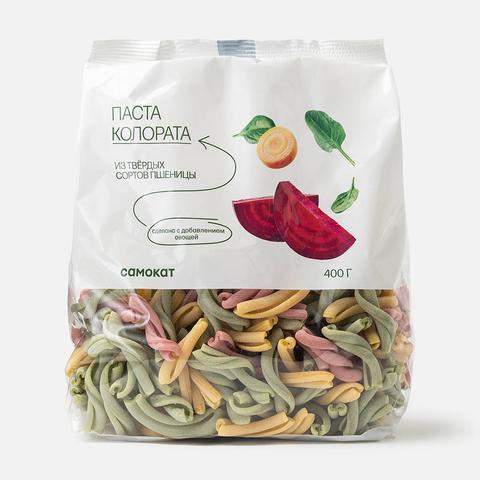 Изображение товара Паста Колората Самокат овощная цветная 400 г