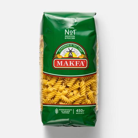 Изображение товара Макароны Makfa, спираль, 450 г