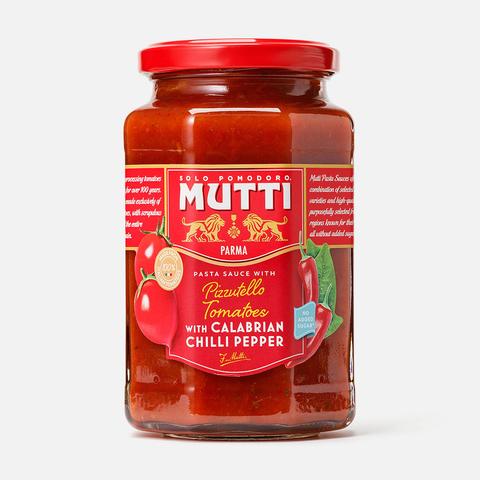 Изображение товара Томатный соус Mutti, с перцем чили, 400 г