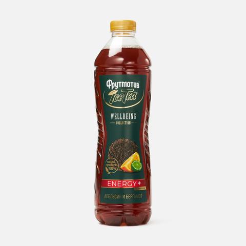 Изображение товара Холодный чёрный чай Фрутмотив Ice Tea Wellbeing Energy, со вкусом апельсина и бергамота, без газа, 1,5 л