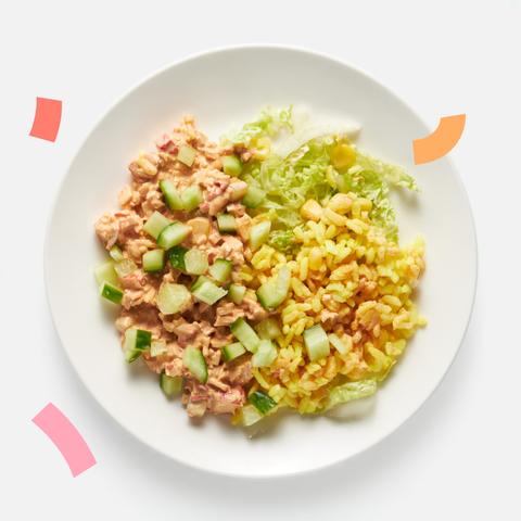 Изображение товара Крабовый салат Йуми, с рисом, 125 г