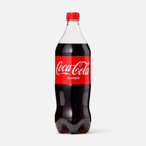 Изображение товара Классическая Coca-Cola 1 литр газированный напиток свежий и ароматный