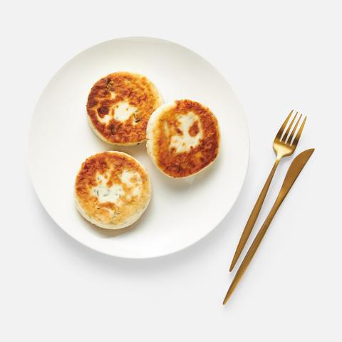 Изображение товара Сырники Шоколадница с зеленью 150 г натуральное блюдо без глютена