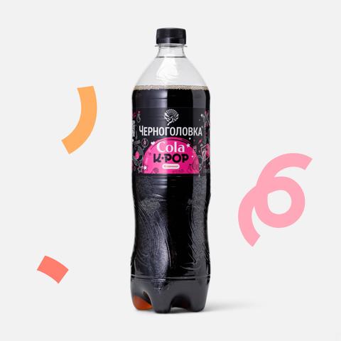 Изображение товара Кола Черноголовка K-pop, кивано, с газом, 1 л