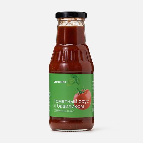 Изображение товара Томатный соус Самокат с базиликом в стекле 330 г