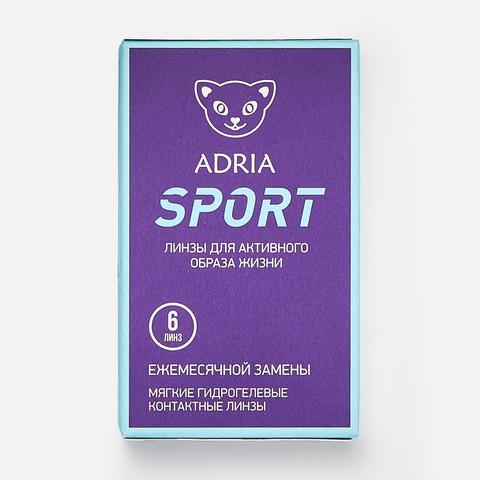 Изображение товара Контактные линзы Adria Sport, ежемесячные, R 8,6 -3,00, 6 шт.