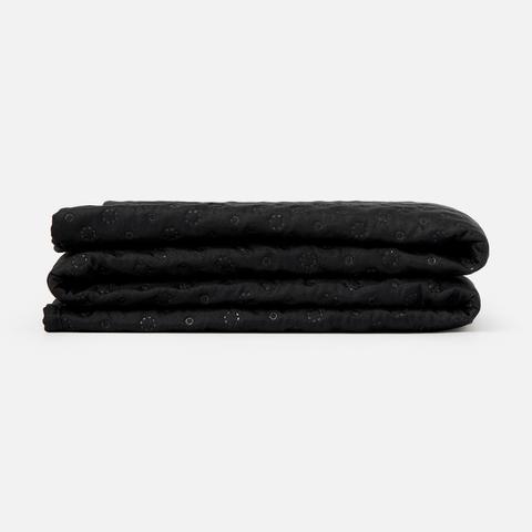 Изображение товара Накидка для дивана Nd Home, чёрная, 210x90 см