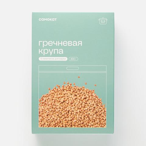 Изображение товара Крупа гречневая Самокат ядрица, экстра, в пакетиках для варки, 5x80 г