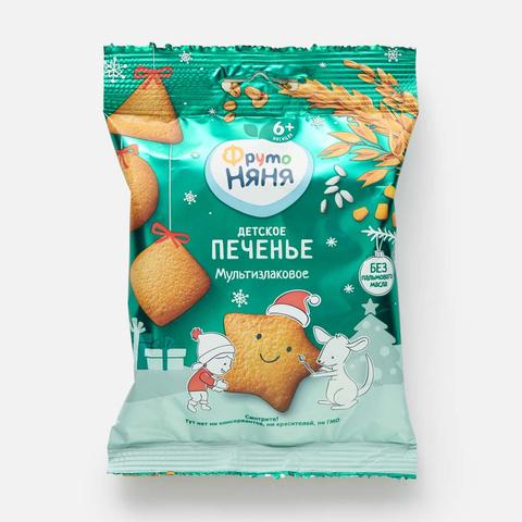 Изображение товара Печенье ФрутоНяня, мультизлаковое, растворимое, с 6 месяцев, 50 г