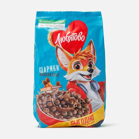 Изображение товара Шарики Любятово, шоколадные, 500 г