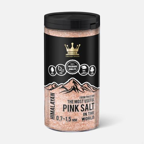 Изображение товара Соль пищевая гималайская розовая мелкая, United Spices, 1,2 кг