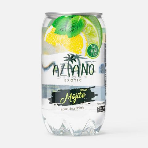 Изображение товара Напиток Aziano, мохито, с газом, без сахара, 0,35 л