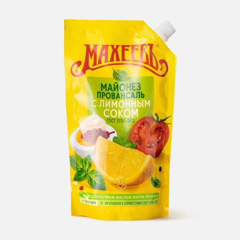 Изображение товара Майонез Махеевъ Провансаль с лимонным соком, 67%, 380 г