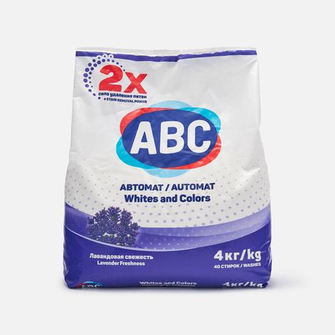 Изображение товара Стиральный порошок АВС автомат лаванда 4 кг для цветных тканей