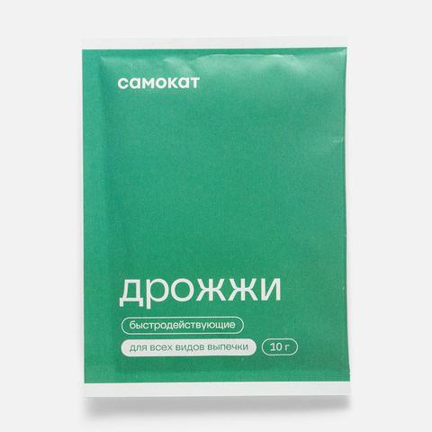 Изображение товара Хлебопекарные дрожжи Самокат, инстантные, быстродействующие, сухие, 10 г