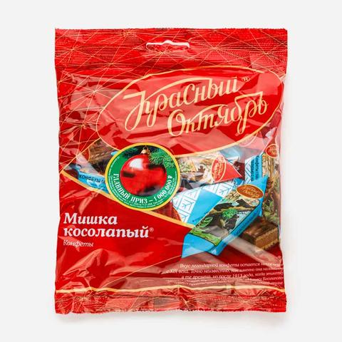 Изображение товара Конфеты Красный Октябрь Мишка косолапый 200 г с ореховым пралине