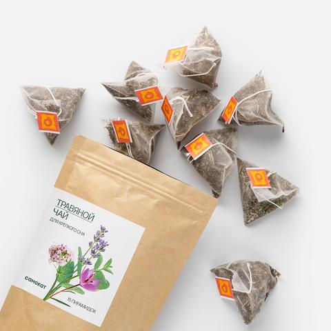 Изображение товара Травяной чай Самокат для крепкого сна в пирамидках 15 шт