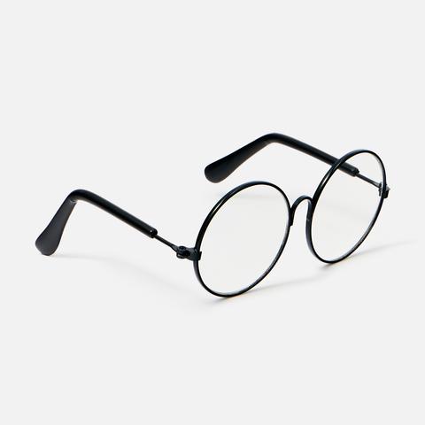 Изображение товара Очки для животных круглые черные для фотосессий и вечеринок