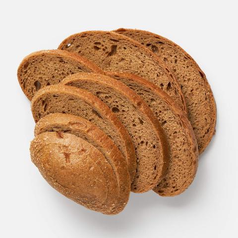 Изображение товара Ржано-пшеничный хлеб Самокат, Ароматный, бездрожжевой, заварной, подовый, 300 г