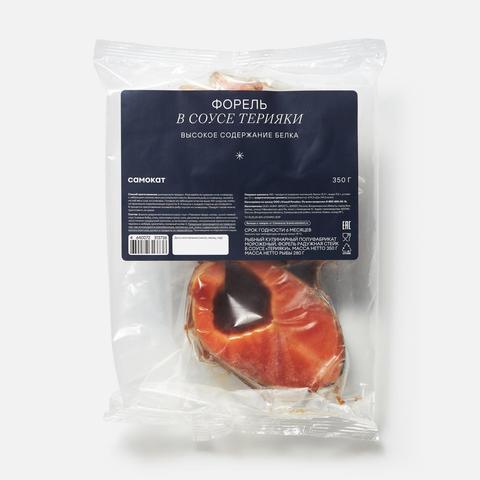 Изображение товара Стейк форели в соусе Терияки замороженный 350 г Кинг-Фрост