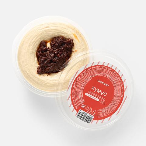 Изображение товара Хумус Самокат с вялеными томатами 150 г, нежная закуска