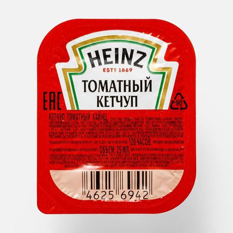 Изображение товара Кетчуп Heinz томатный, 25 мл