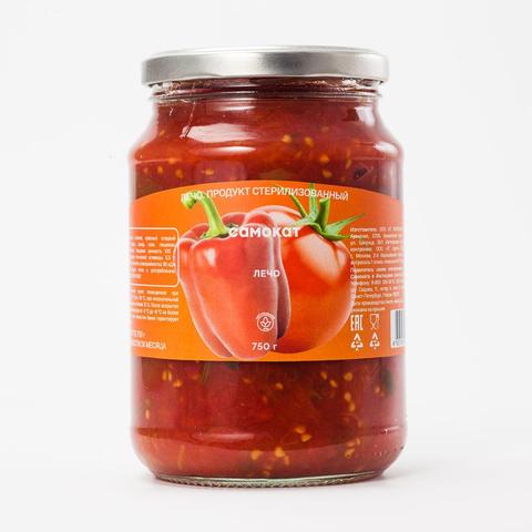 Изображение товара Лечо Самокат из Армении 750 г натуральная закуска из овощей