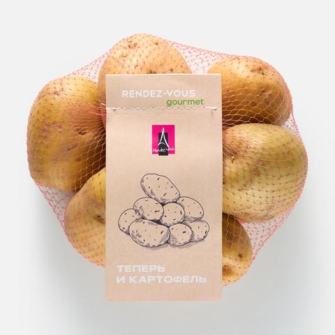 Изображение товара Картофель Rendez-Vous Gourmet крупный 1 кг для жарки запекания и пюре