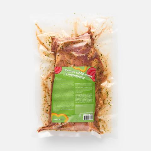 Изображение товара Свиные рёбрышки Самокат, в маринаде, охлаждённые, 700 г