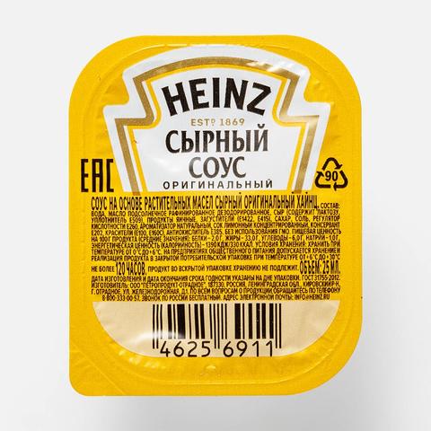 Изображение товара Сырный соус Heinz, оригинальный, 25 мл