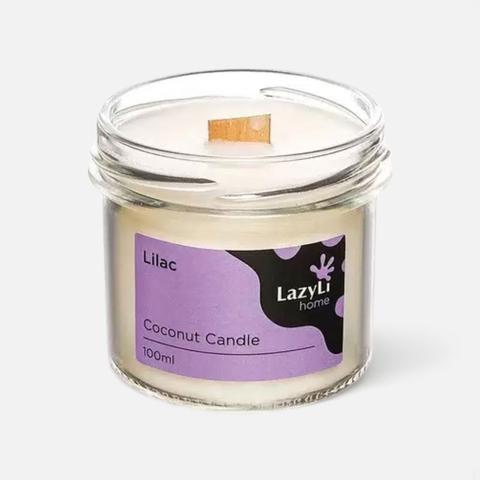 Изображение товара Ароматическая свеча LazyLi Lilac