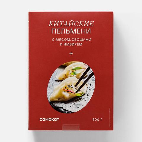 Изображение товара Китайские пельмени Самокат с мясом и овощами 500 г