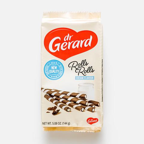 Изображение товара Вафельные трубочки Dr. Gerard с какао и сливочным кремом 144 г