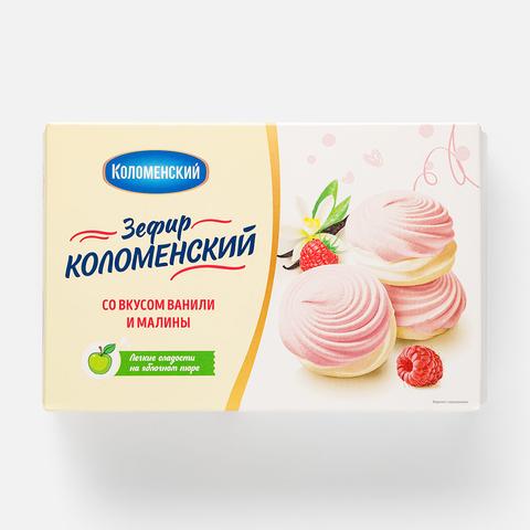 Изображение товара Зефир Коломенский ваниль и малина 250 г мягкое сладкое лакомство