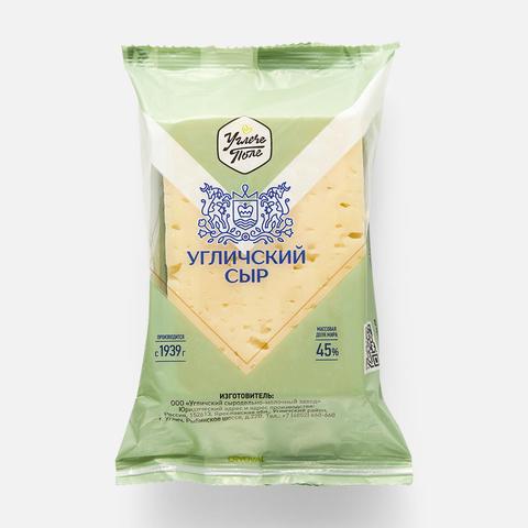 Изображение товара Твердый сыр Углече Поле полутвёрдый 45% жирности 200 г Россия