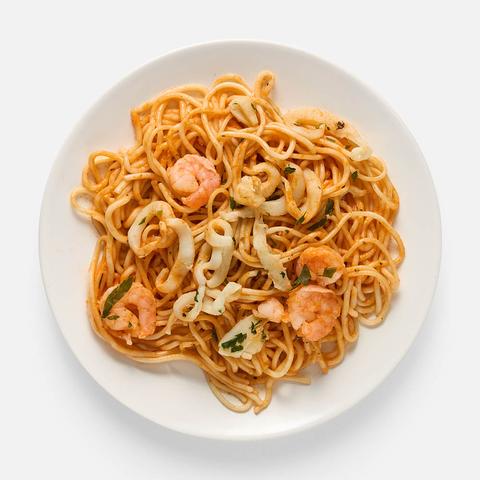 Изображение товара Паста Qummy, с морепродуктами, 260 г