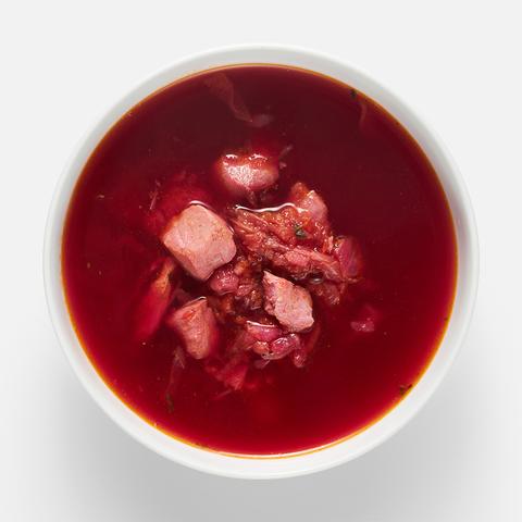 Изображение товара Борщ с курицей 250 г готовое блюдо