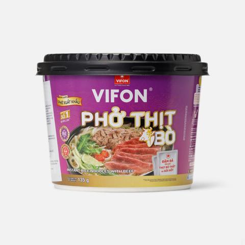 Изображение товара Рисовая лапша Vifon фо бо с говядиной быстрое приготовление 135 г